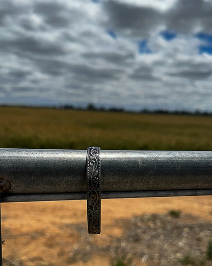 Floral Copper Bracelet Aus Wild Clothing Co
