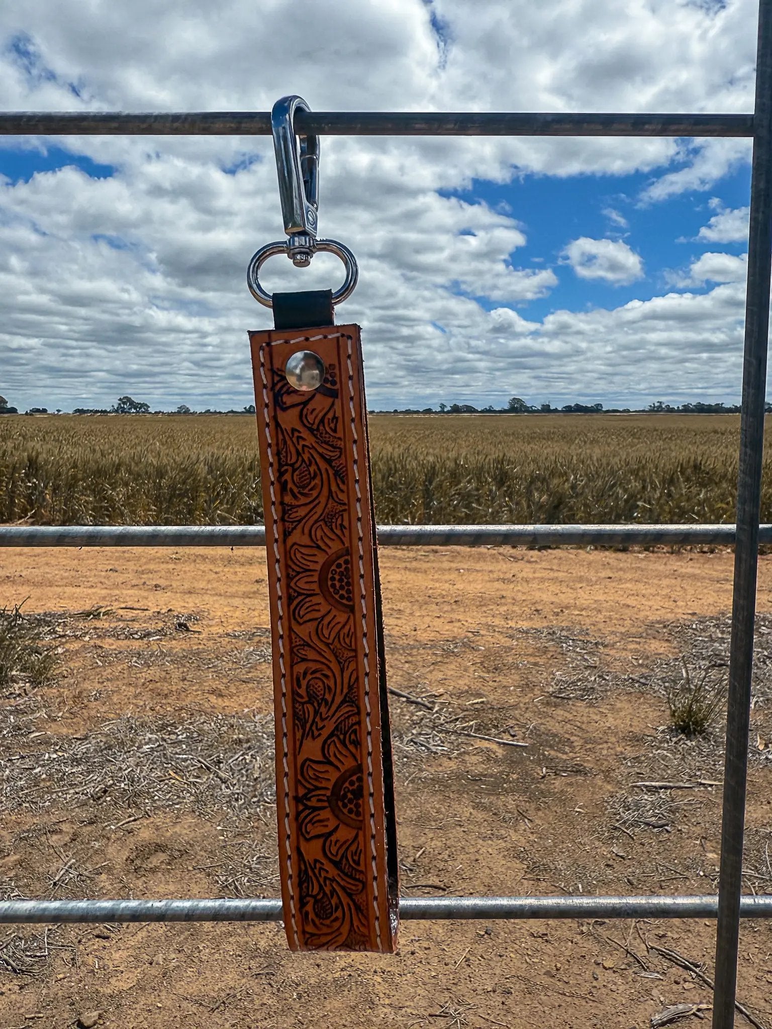 Golden Plains Keyring Aus Wild Clothing Co