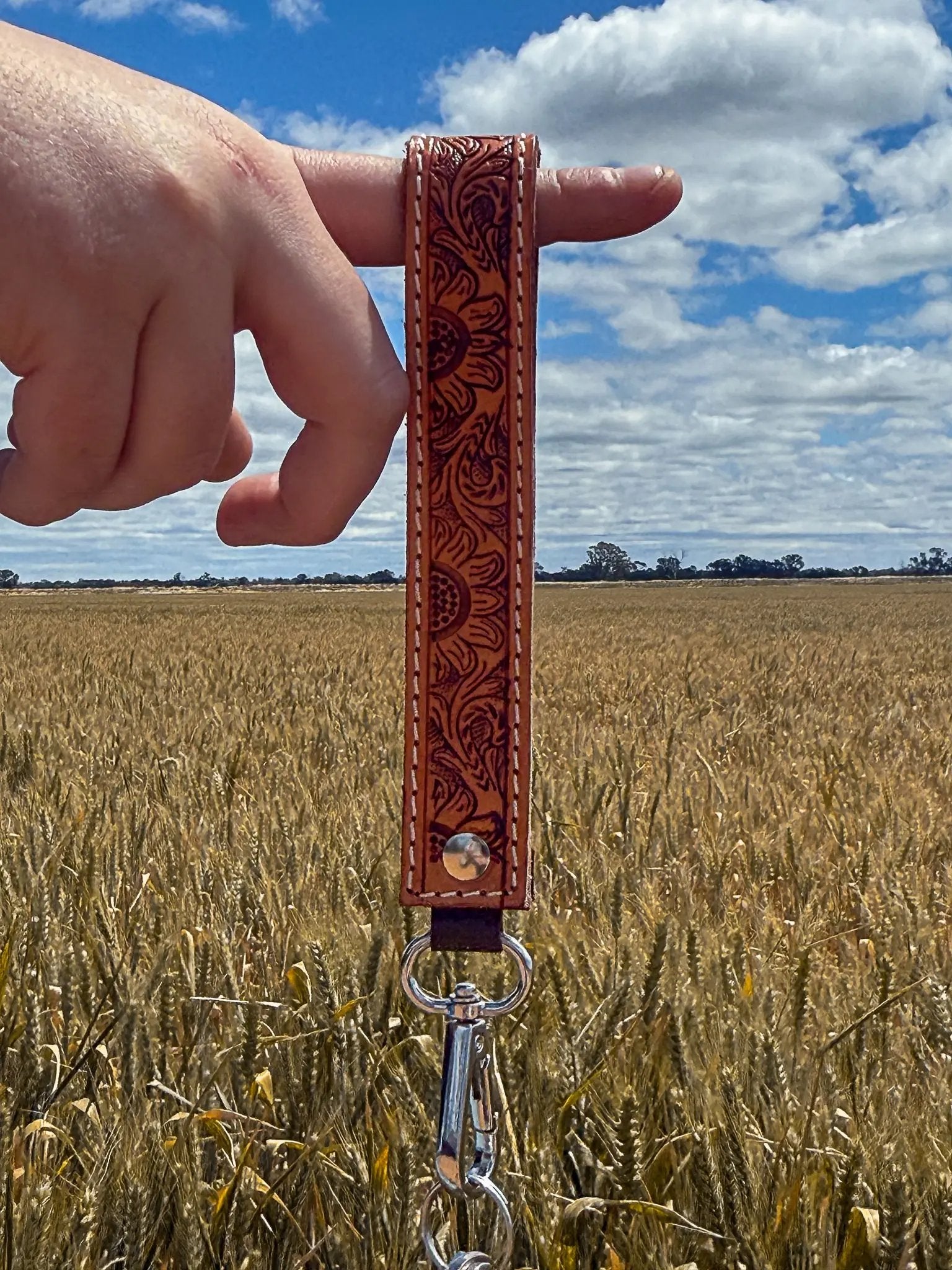 Golden Plains Keyring Aus Wild Clothing Co