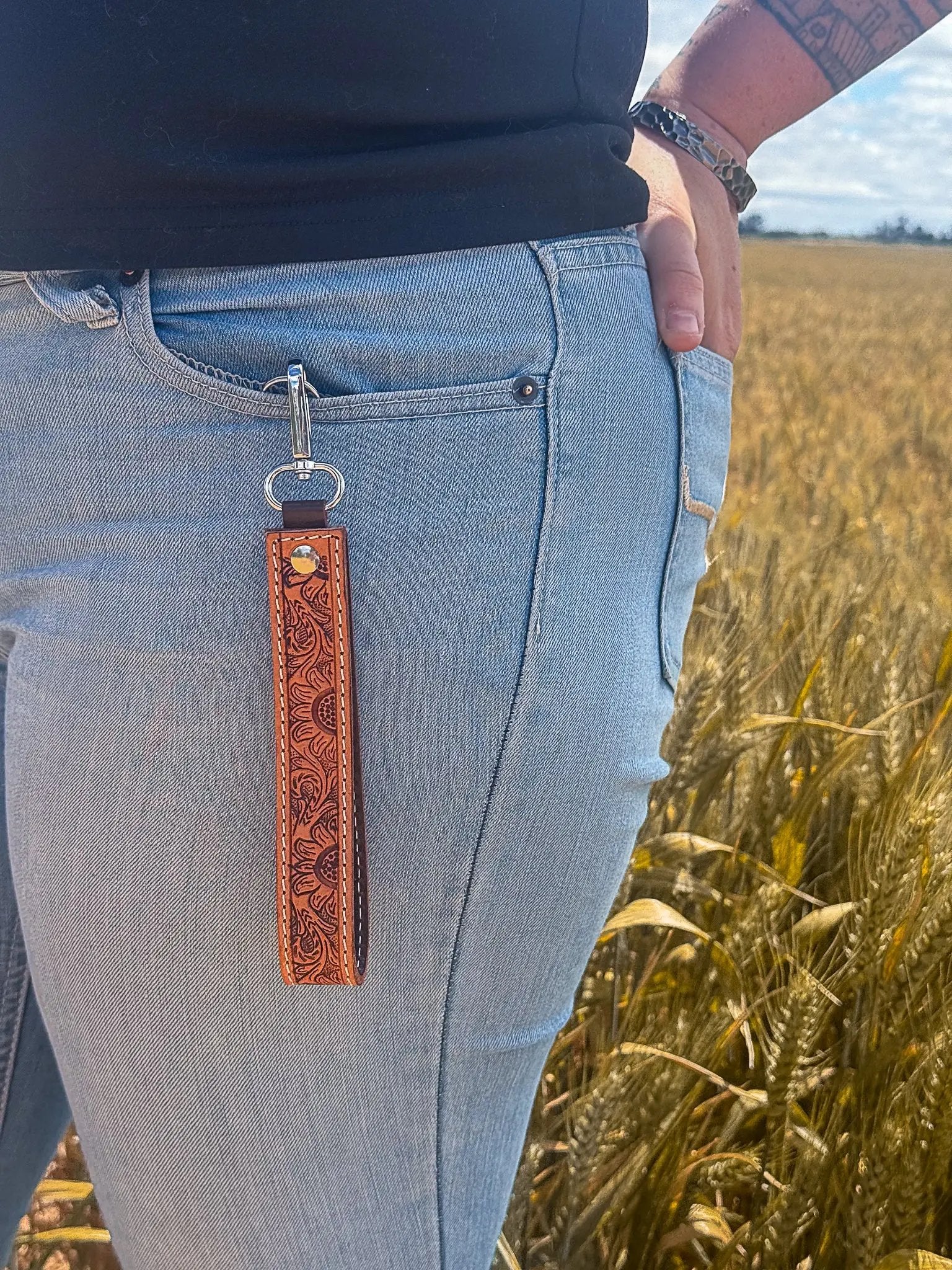 Golden Plains Keyring Aus Wild Clothing Co