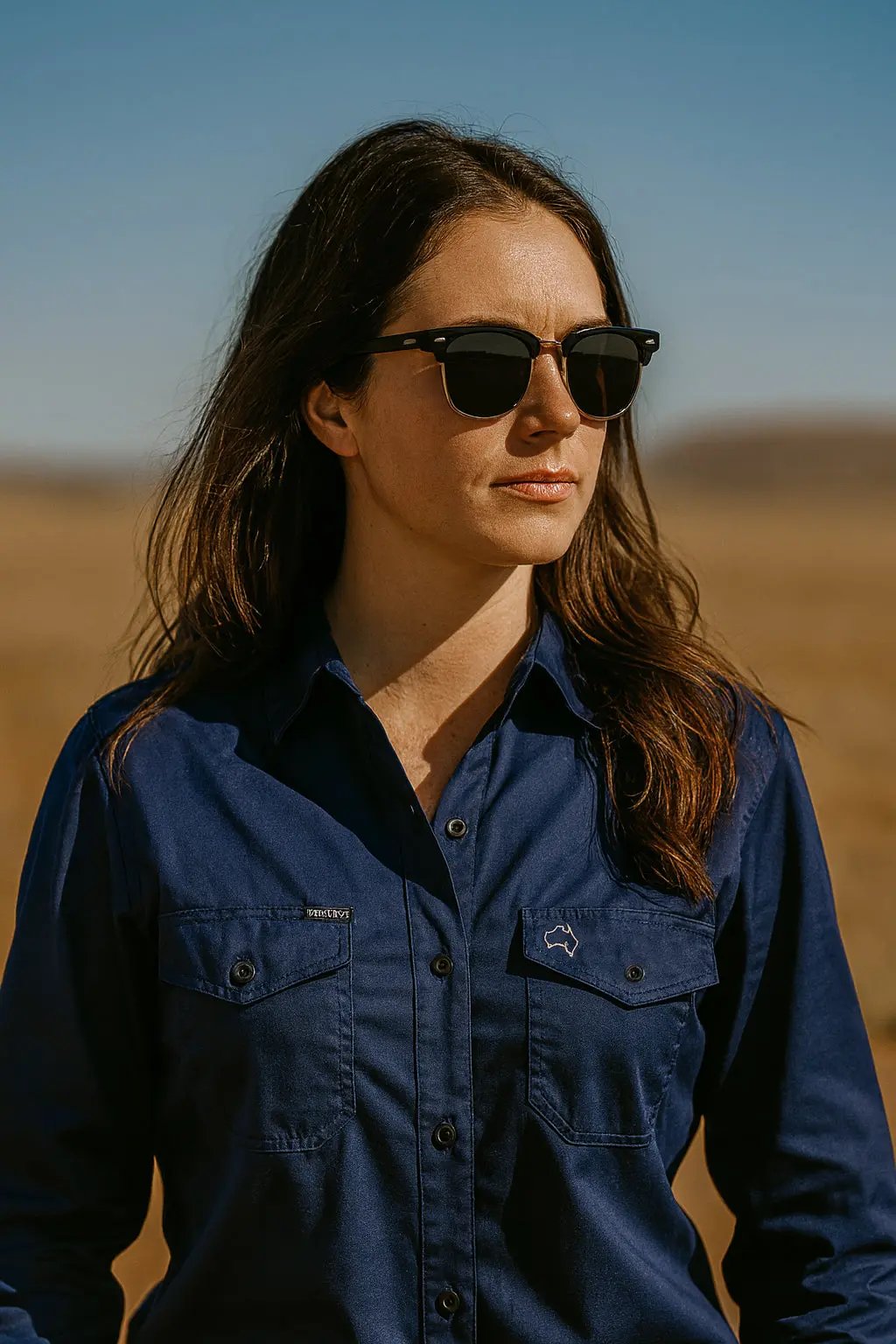 Half Rim Glasses - Black Aus Wild Clothing Co