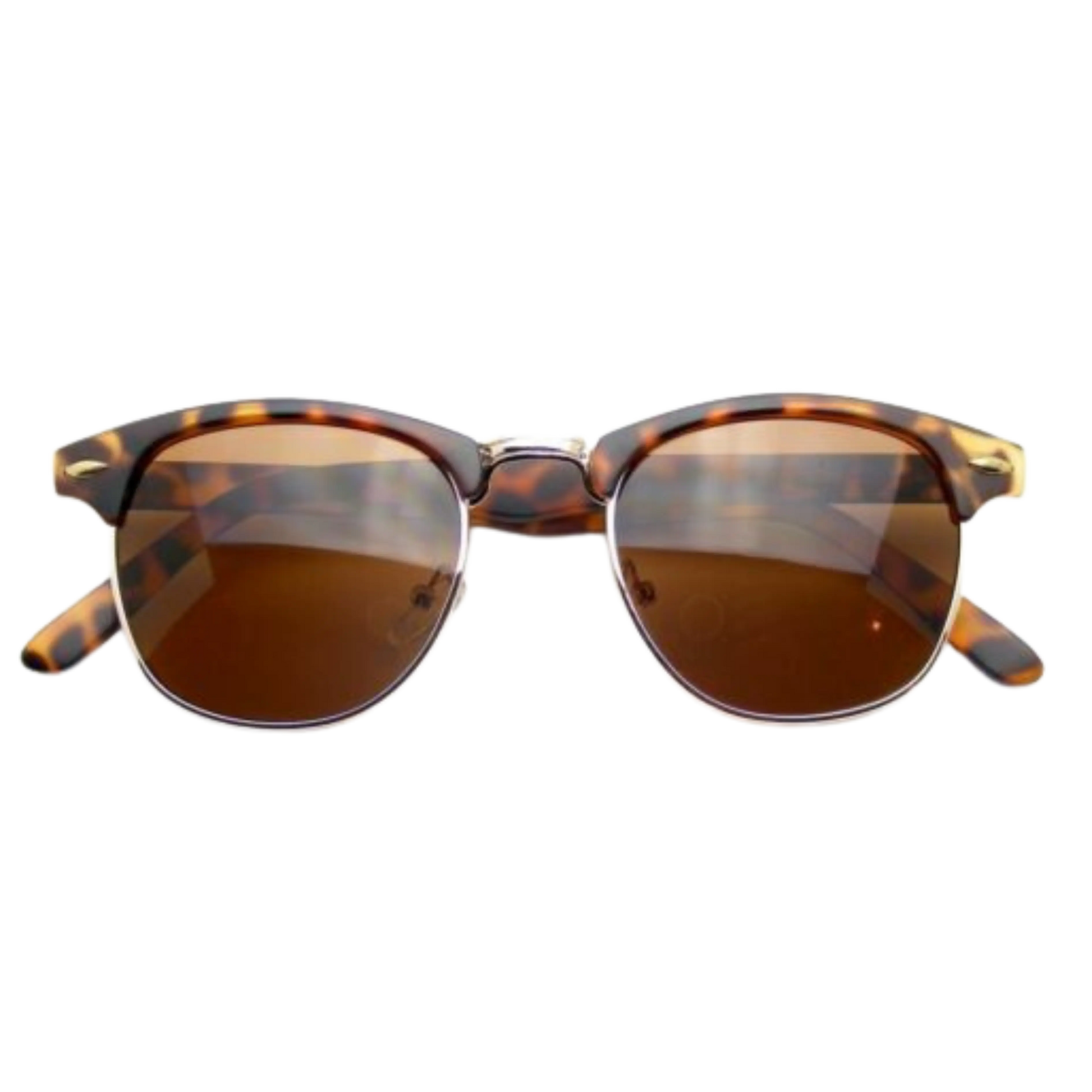 Half Rim Glasses - Tortoiseshell Aus Wild Clothing Co