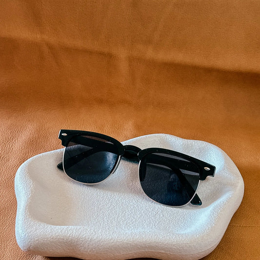 Half Rim Sunnies - Black Aus Wild Clothing Co