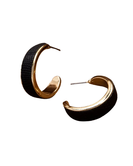 Ironbark Hoop Earrings Aus Wild Clothing Co