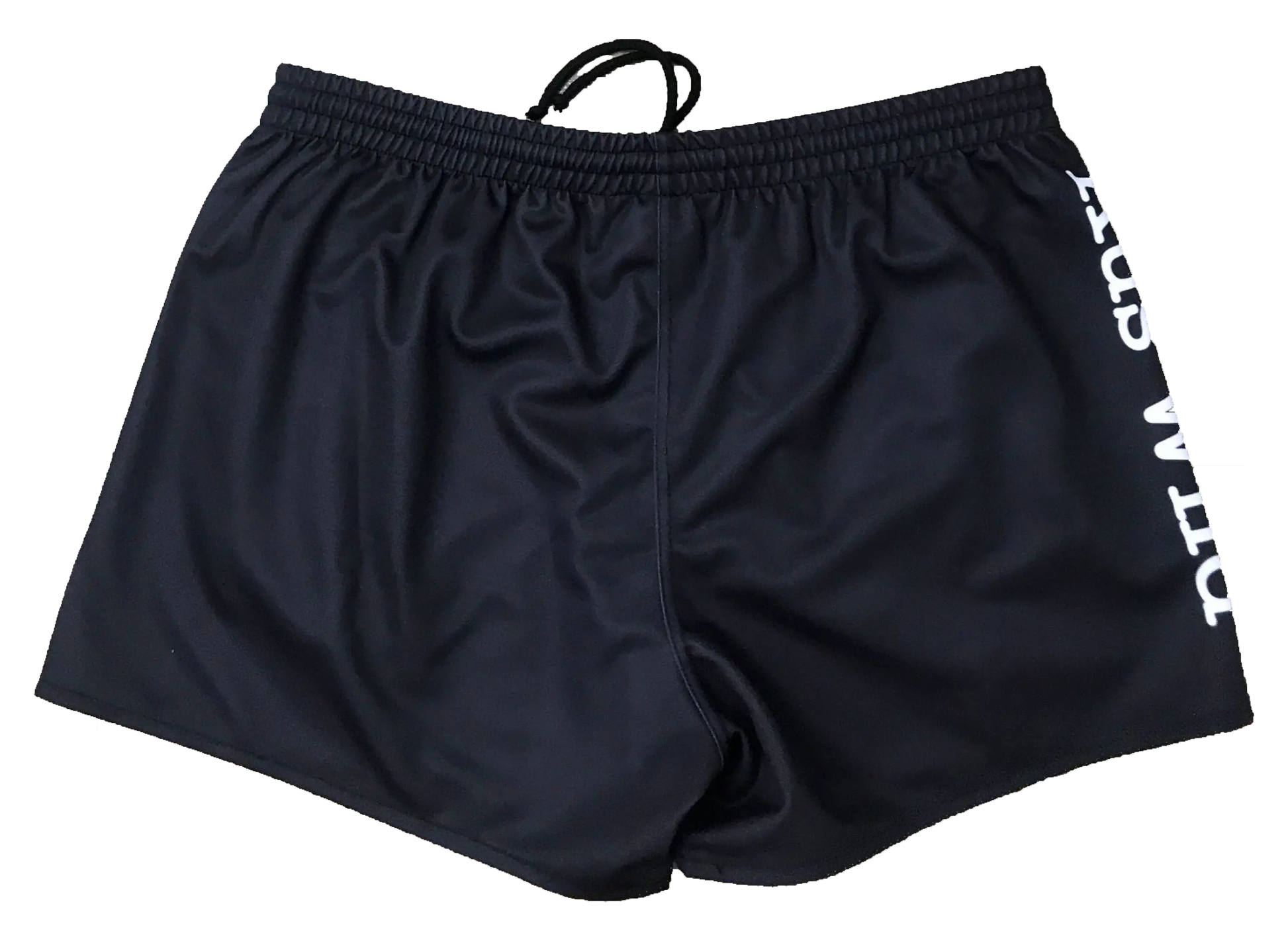 Kids Footy Shorts - Black Aus Wild Clothing Co