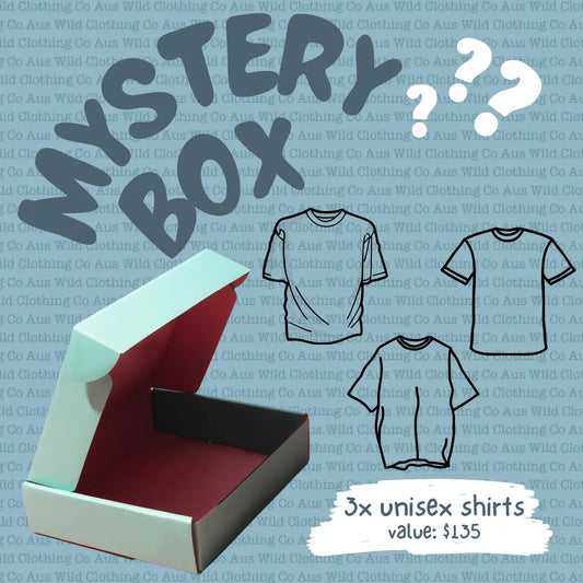 MYSTERY BUNDLE 2 - SHIRTS Aus Wild Clothing Co