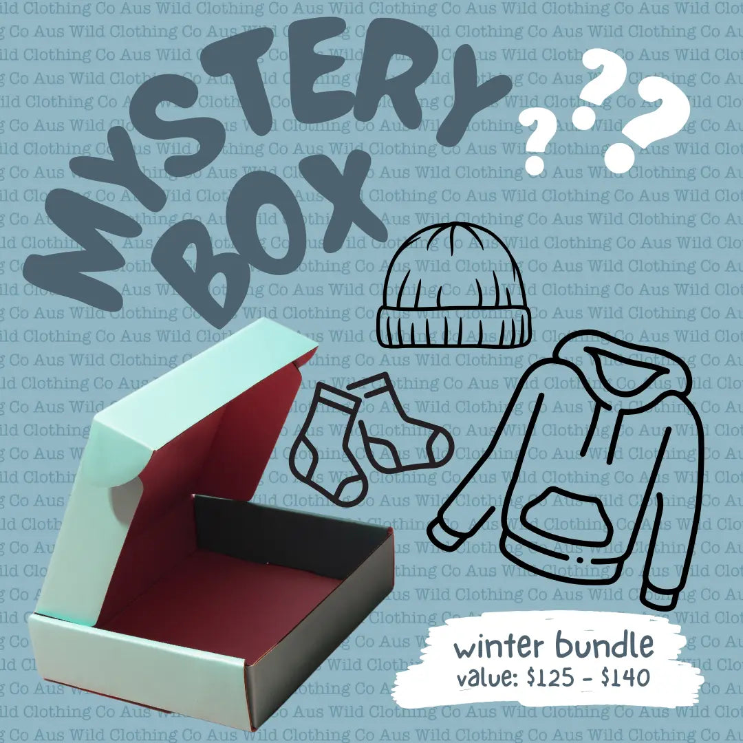 MYSTERY BUNDLE 6 - WINTER BARGAIN Aus Wild Clothing Co