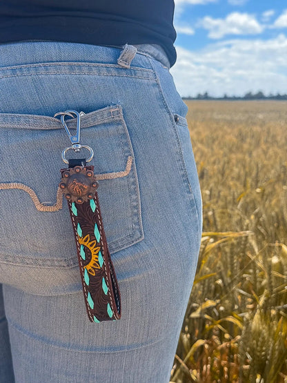 Mallee Bloom Keyring Aus Wild Clothing Co