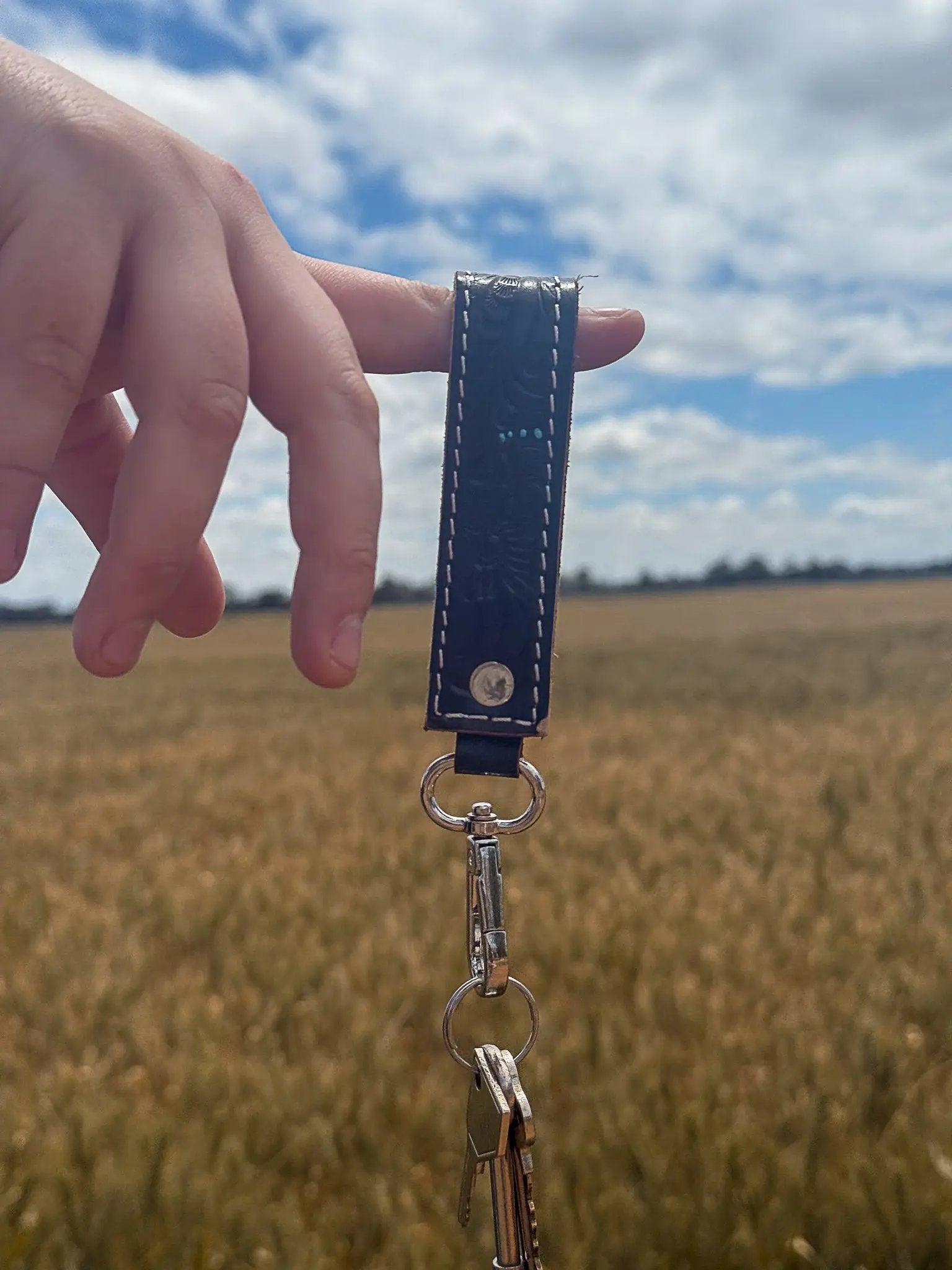 Midnight Plains Keyring Aus Wild Clothing Co