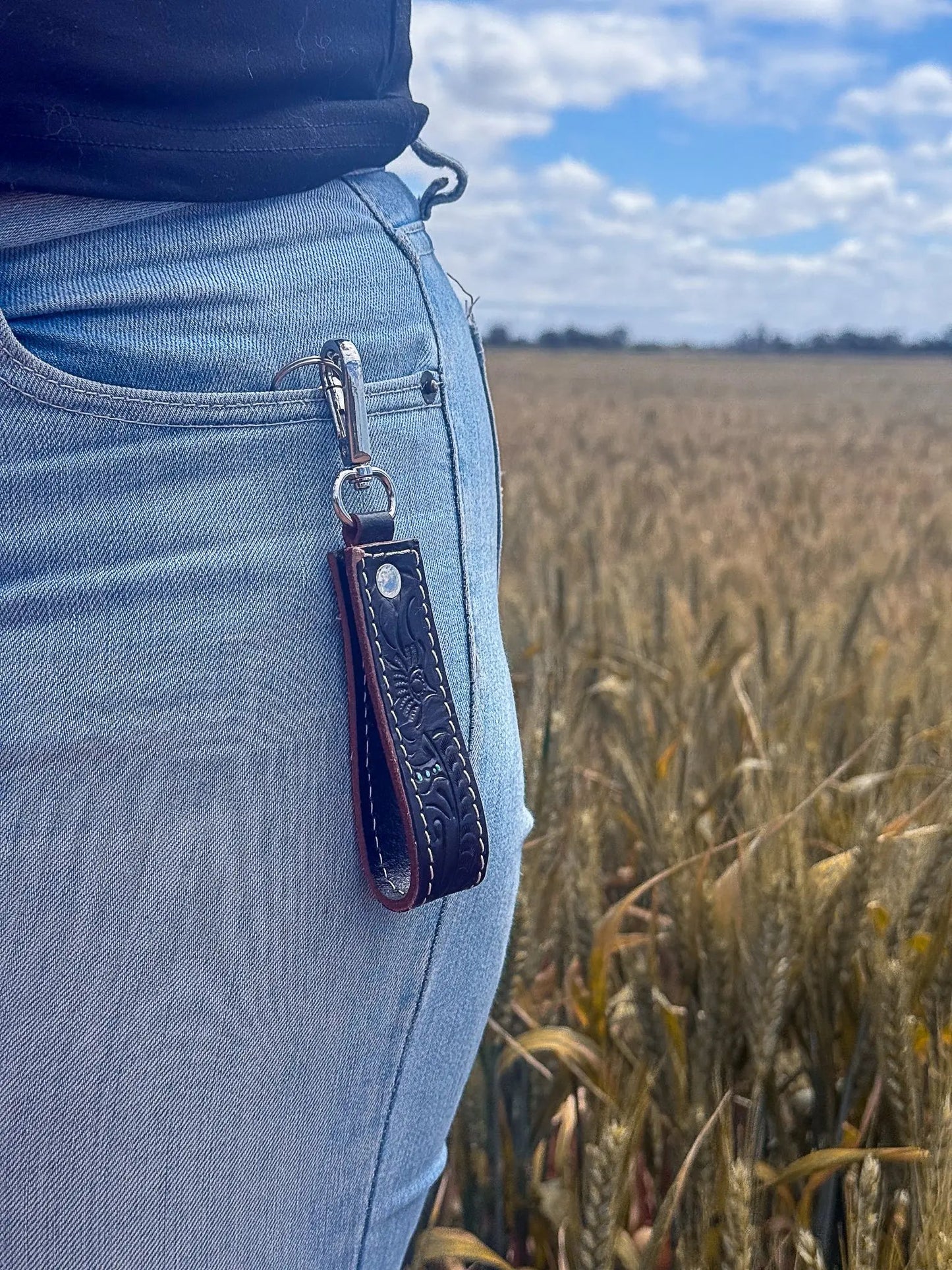 Midnight Plains Keyring Aus Wild Clothing Co