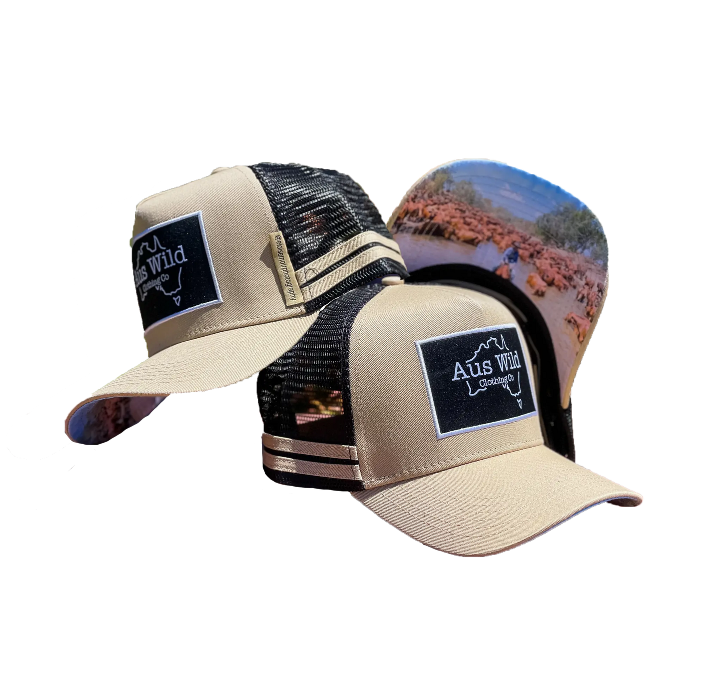 Muster Trucker Cap Aus Wild Clothing Co