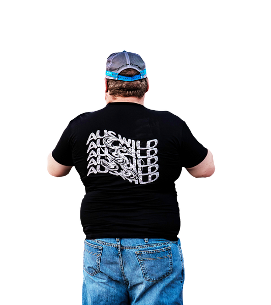 Purnululu T-Shirt - Black Aus Wild Clothing Co