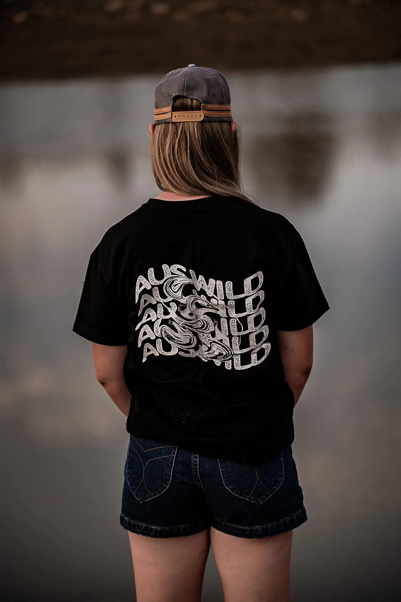 Purnululu T-Shirt - Black Aus Wild Clothing Co