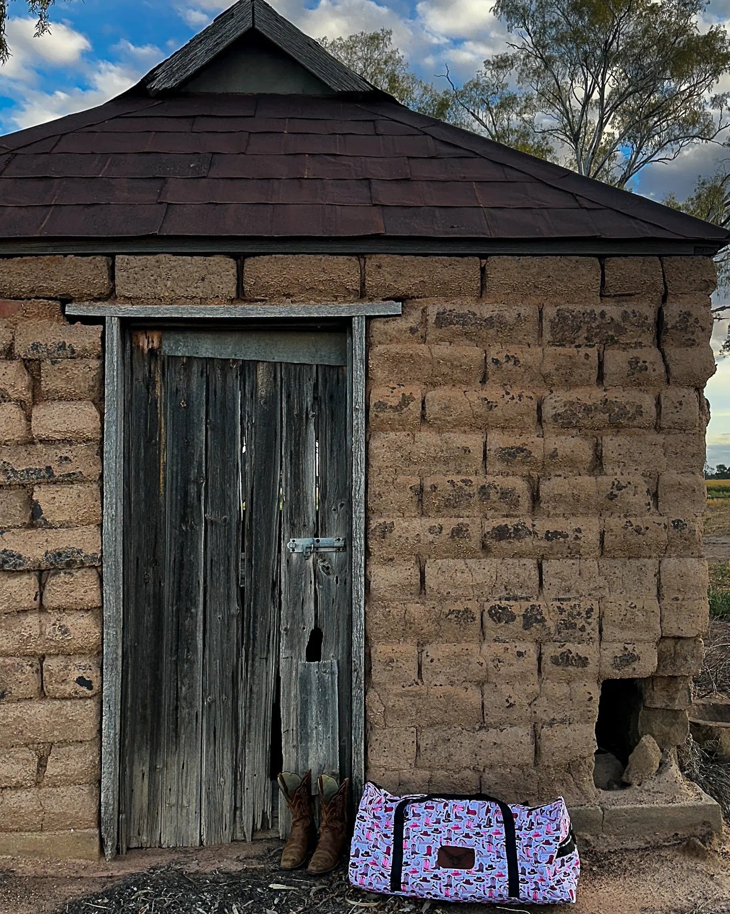 Rosebud Duffle Bag - Cowgirl Country Aus Wild Clothing Co