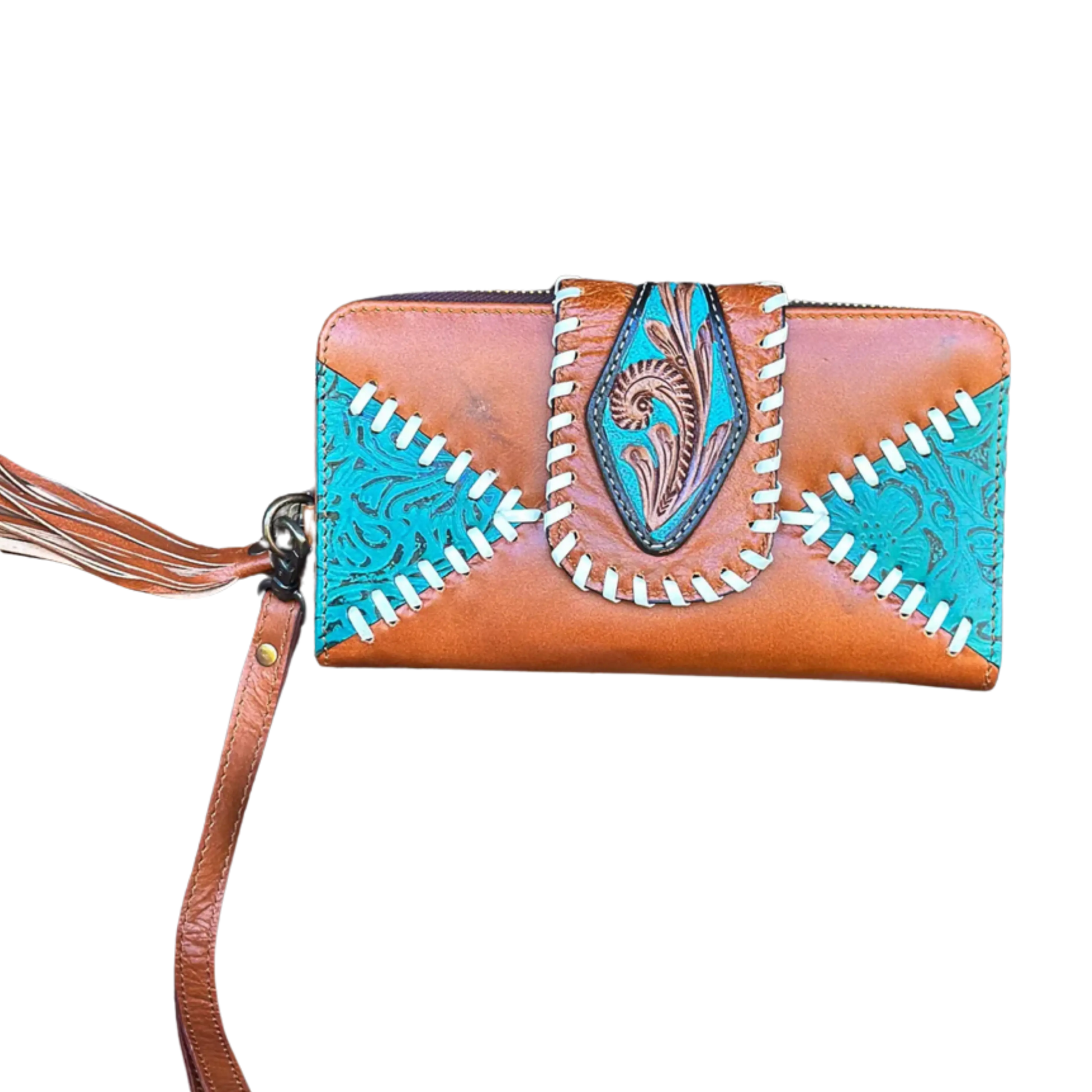 Rustic Leather Clutch Aus Wild Clothing Co