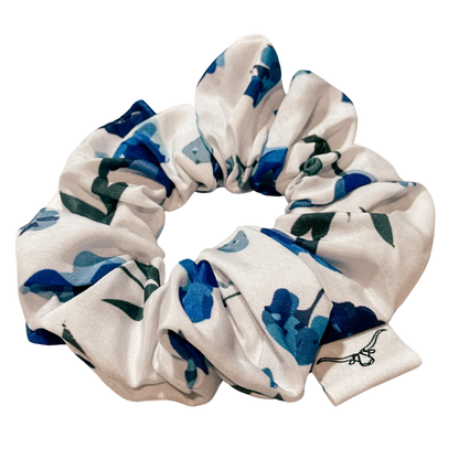 Scrunchie - Blue Geraniums Aus Wild Clothing Co