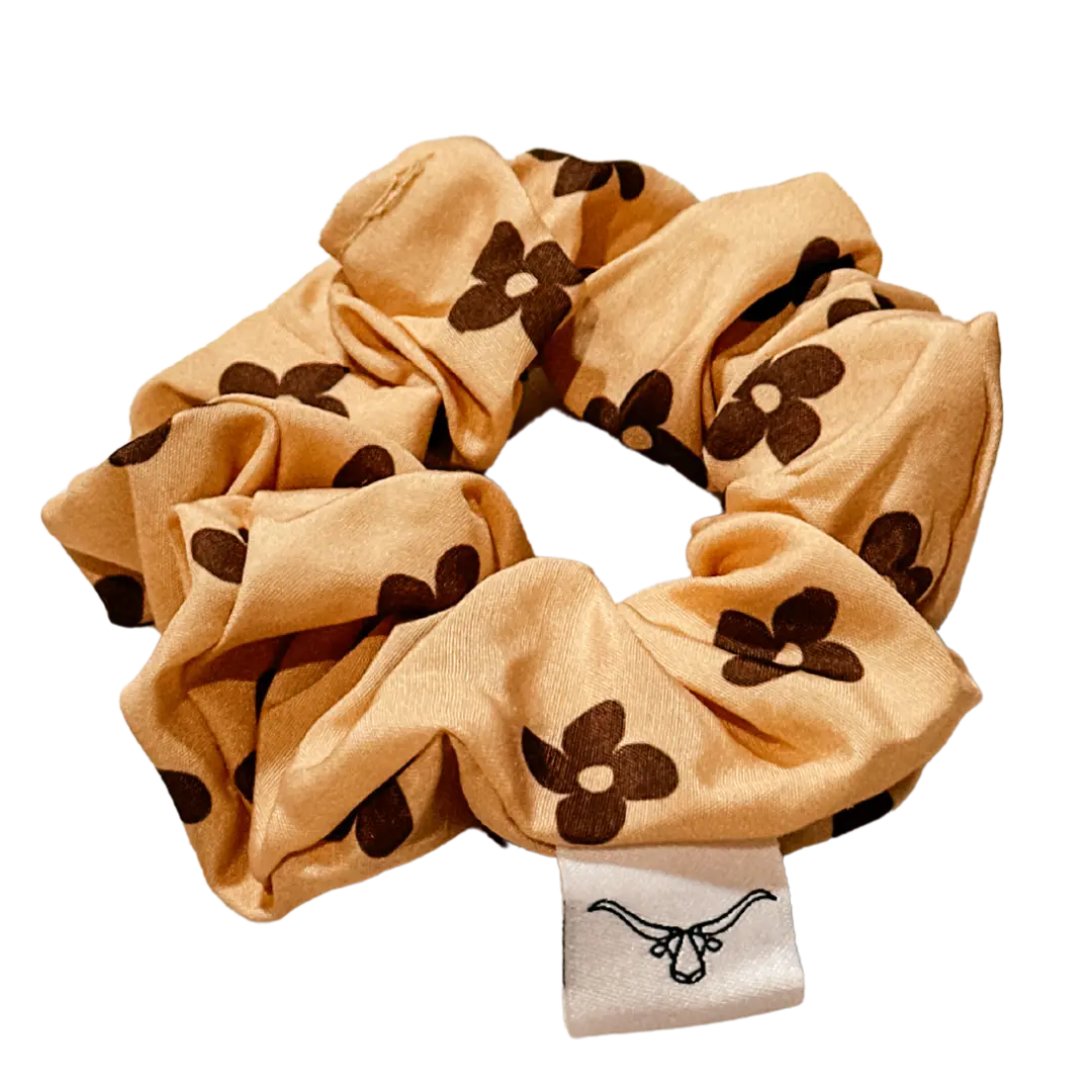 Scrunchie - Neutral Blooms Aus Wild Clothing Co