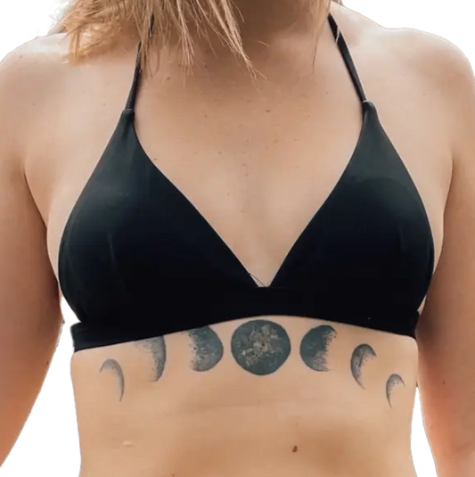 Semaphore Bikini Top - Black