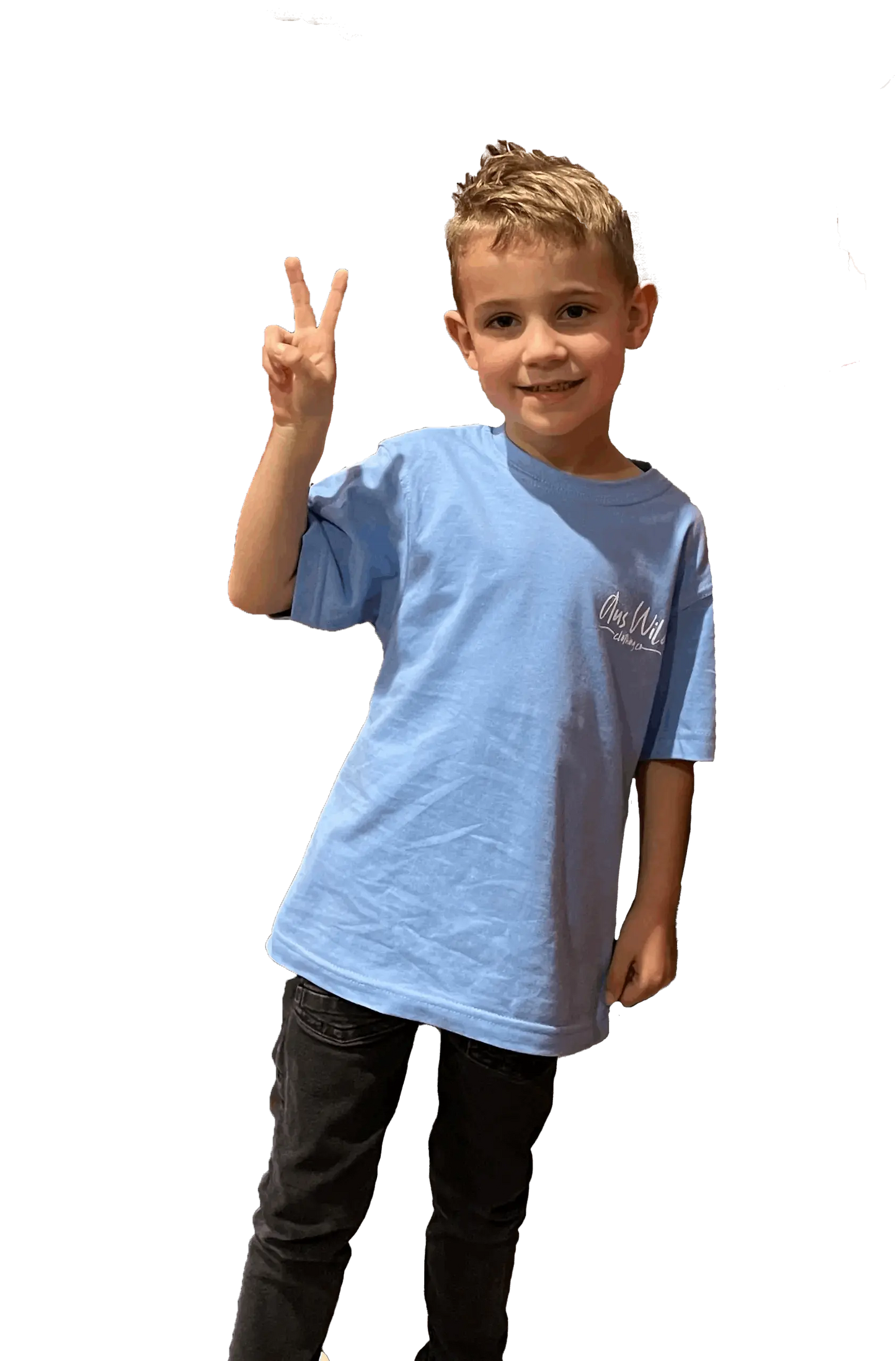 Shepparton Kids T-Shirt - Blue Aus Wild Clothing Co