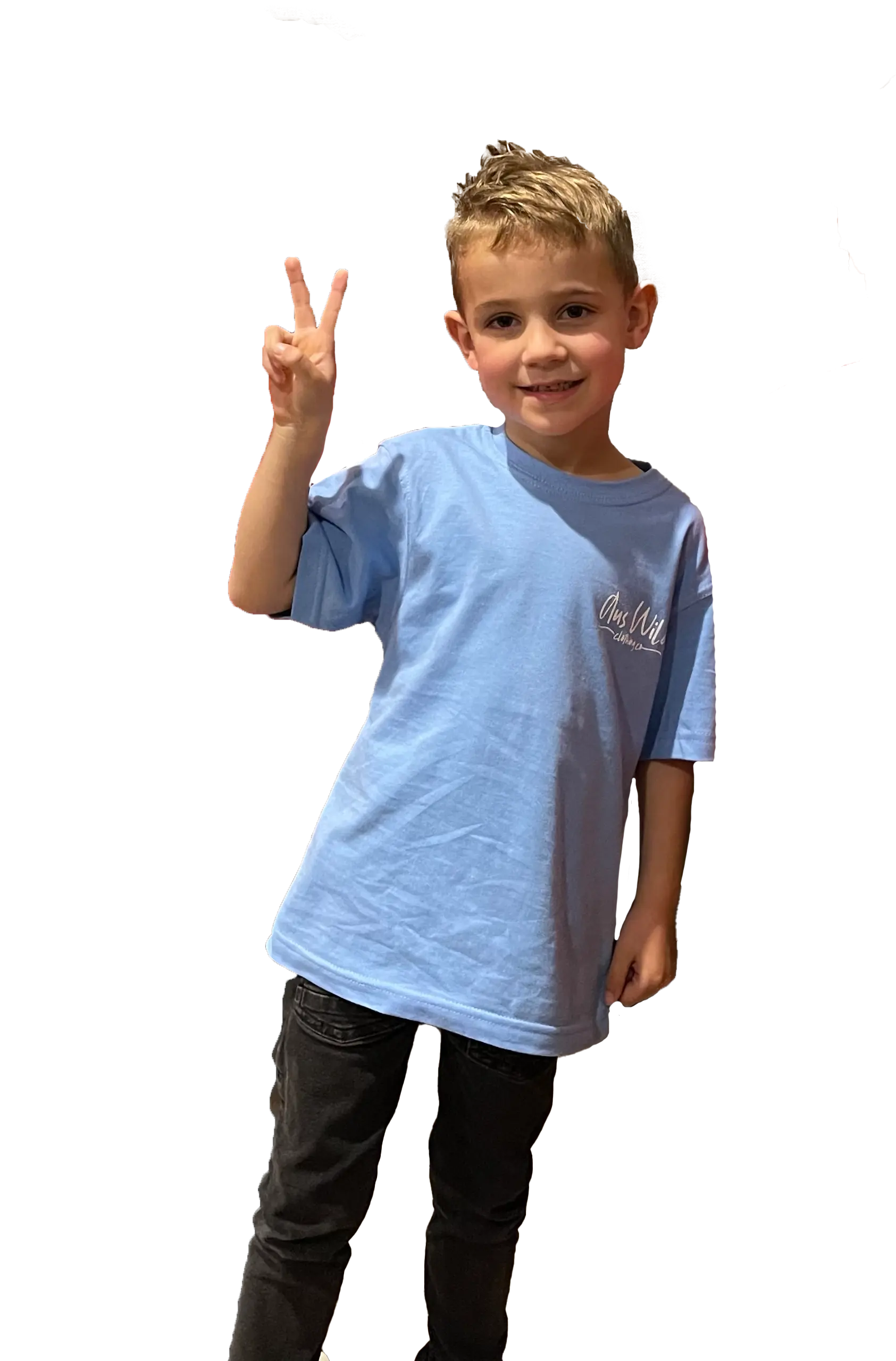 Shepparton Kids T-Shirt - Blue Aus Wild Clothing Co