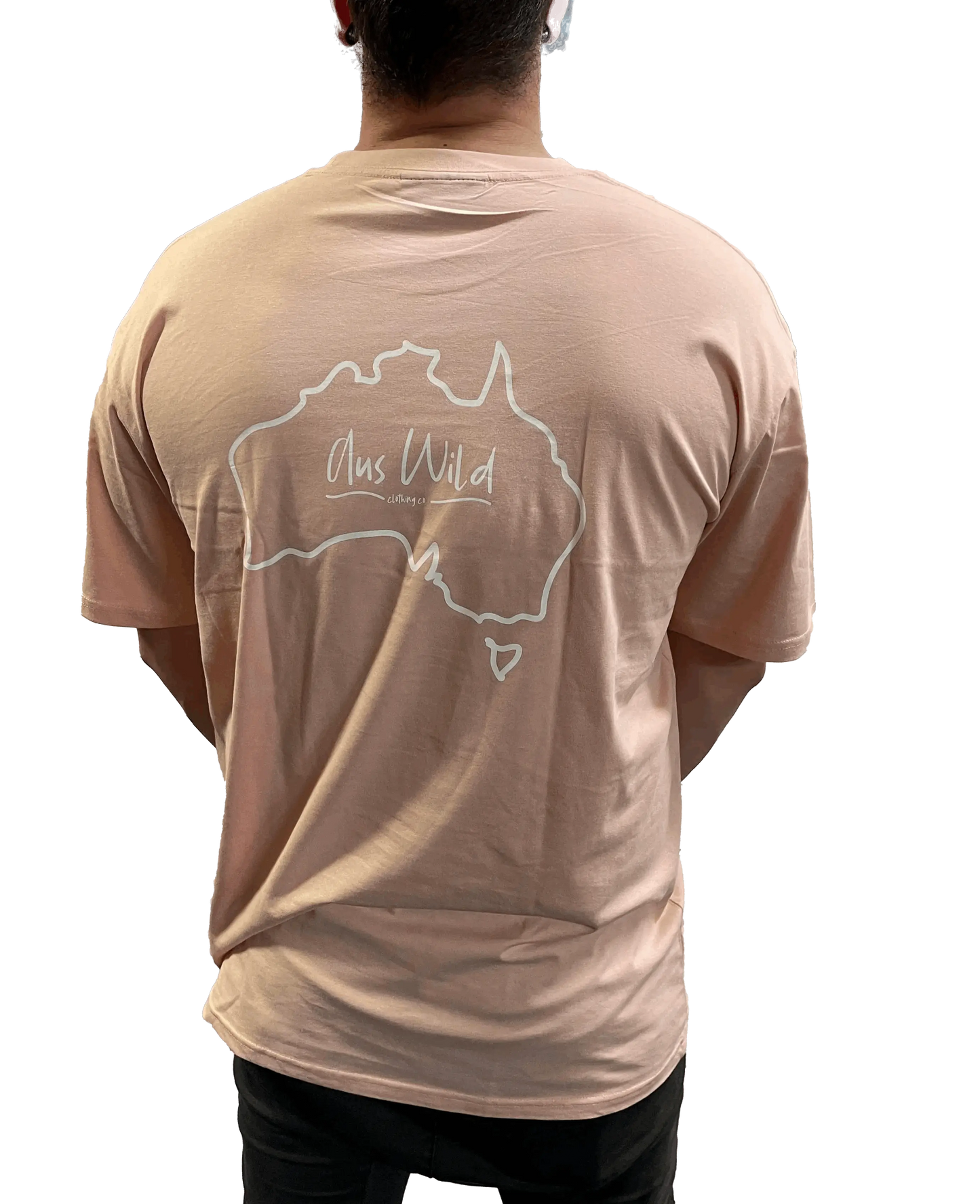 Shepparton Tee - Pink Aus Wild Clothing Co