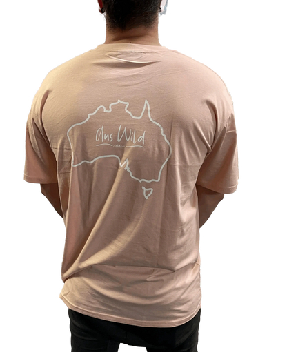 Shepparton Tee - Pink Aus Wild Clothing Co