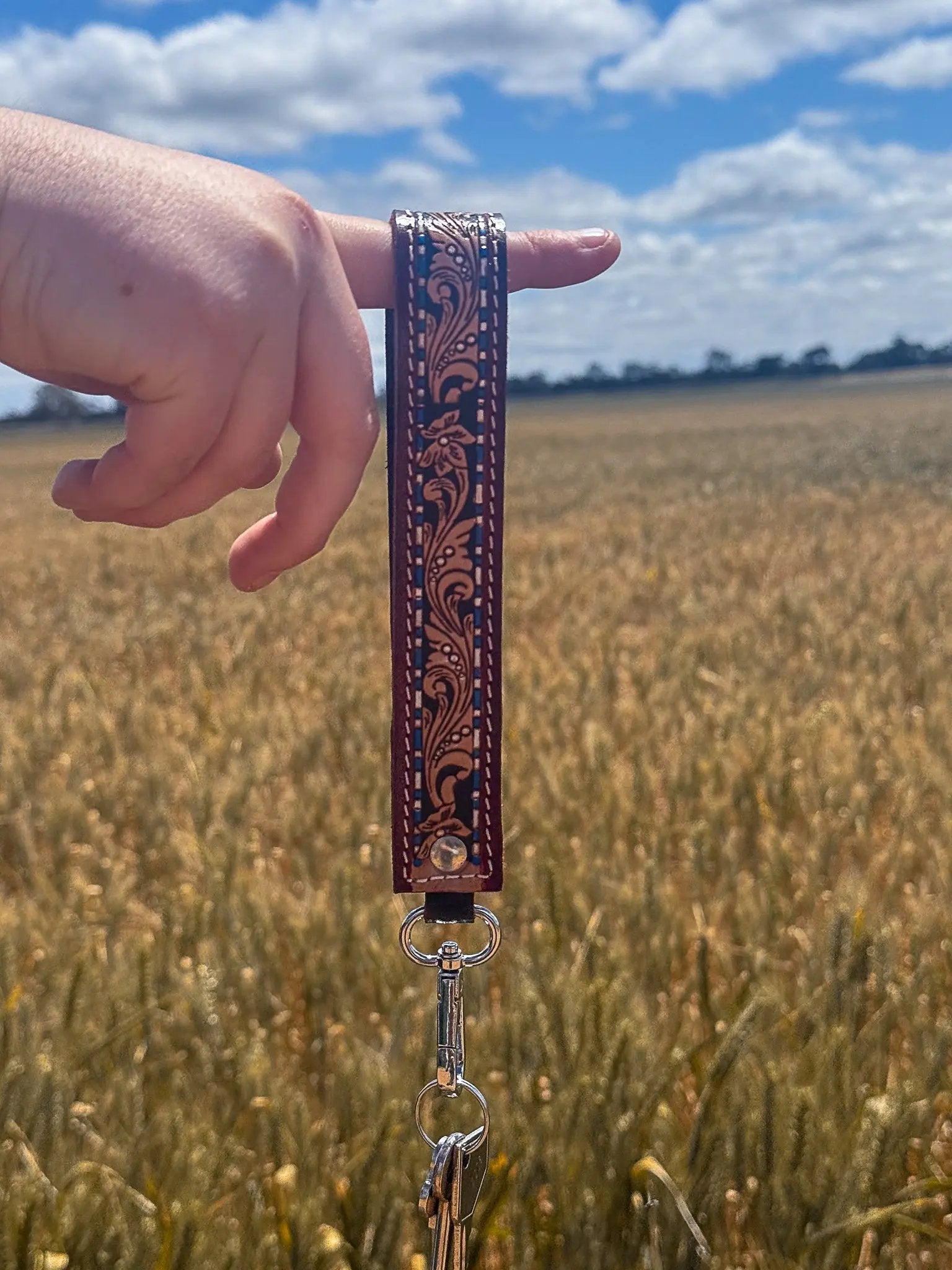 Silvergum Keyring Aus Wild Clothing Co