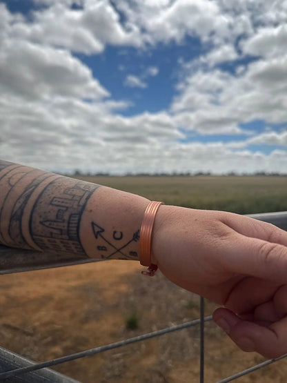 Simple Copper Bracelet Aus Wild Clothing Co