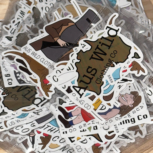 Sticker Packs Aus Wild Clothing Co