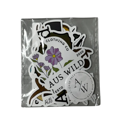 Sticker Packs Aus Wild Clothing Co