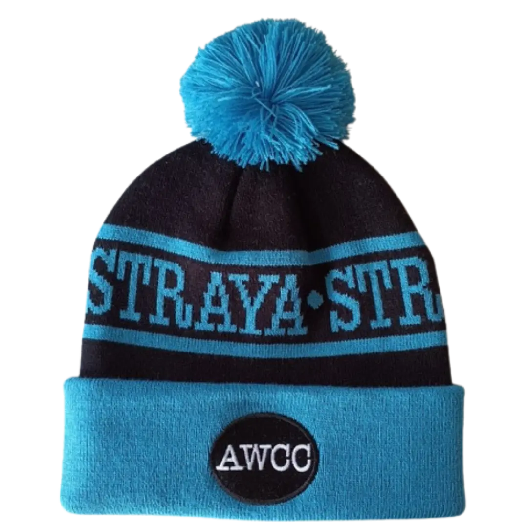 Straya Beanie - Blue Aus Wild Clothing Co