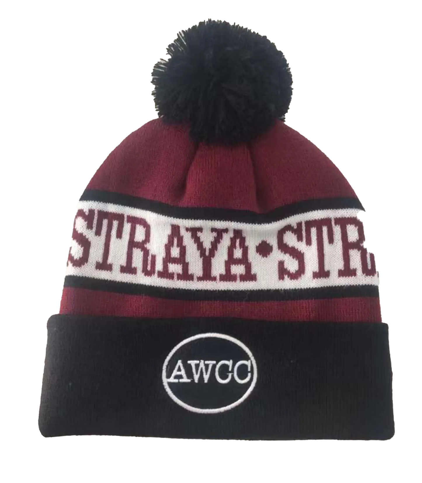 Straya Beanie - Burgundy Aus Wild Clothing Co