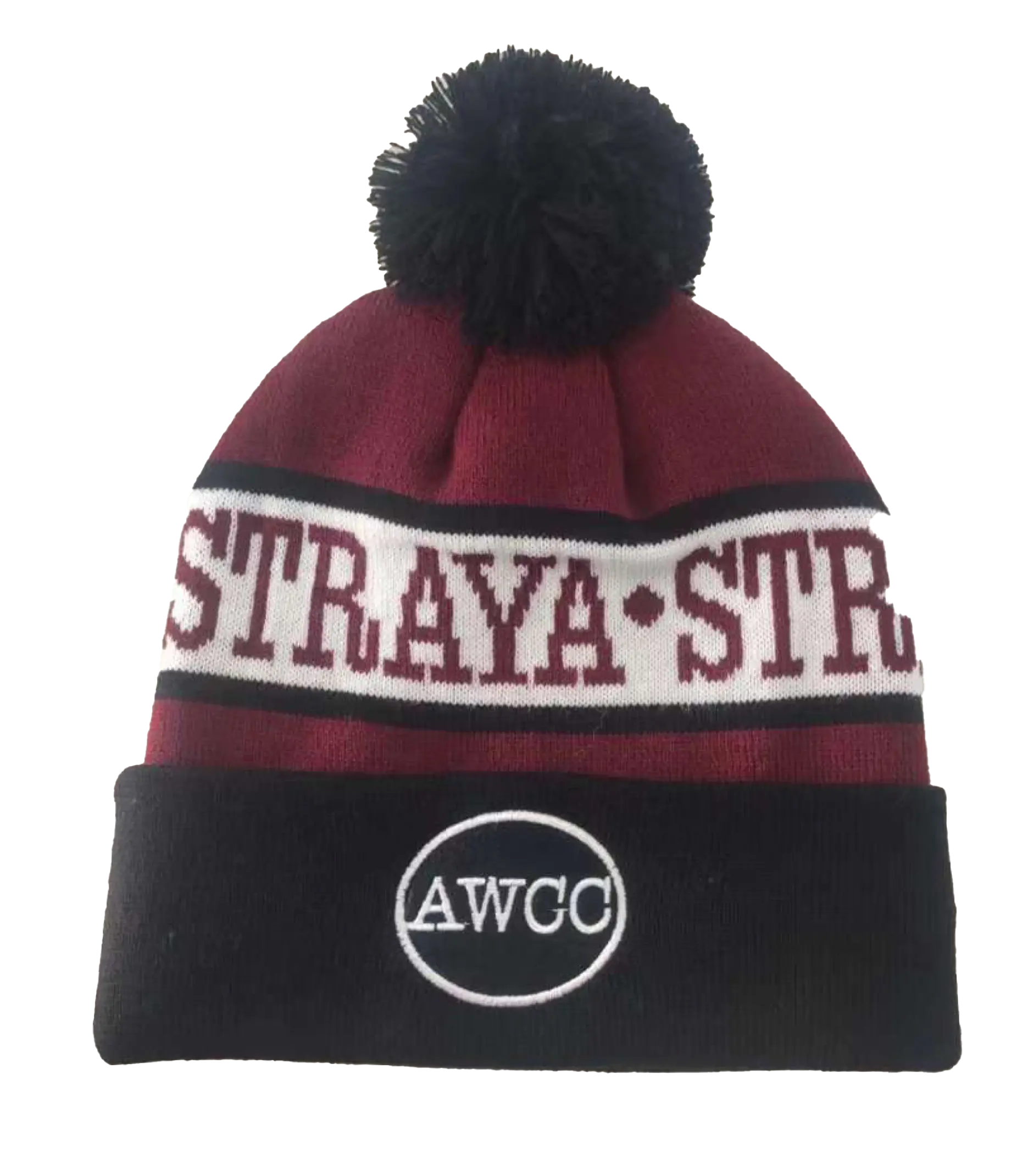 Straya Beanie - Burgundy Aus Wild Clothing Co