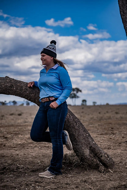Straya Beanie - Grey Aus Wild Clothing Co