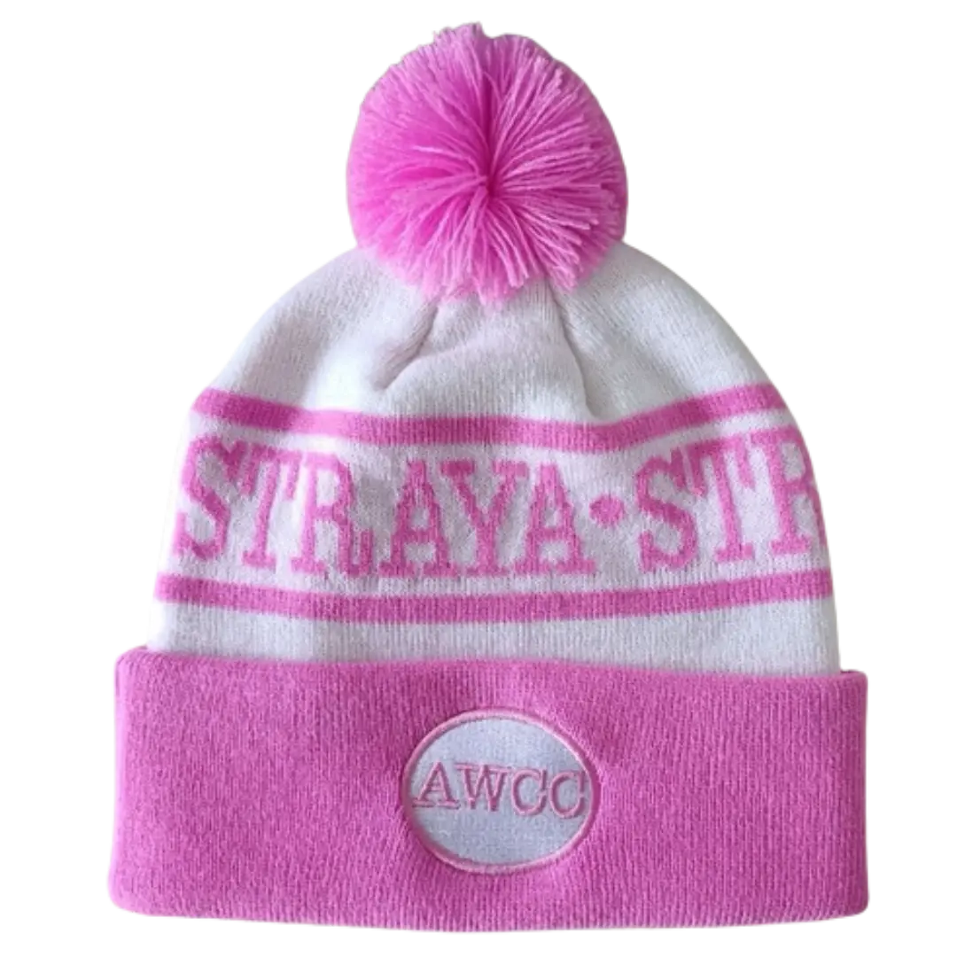 Straya Beanie - Pink Aus Wild Clothing Co