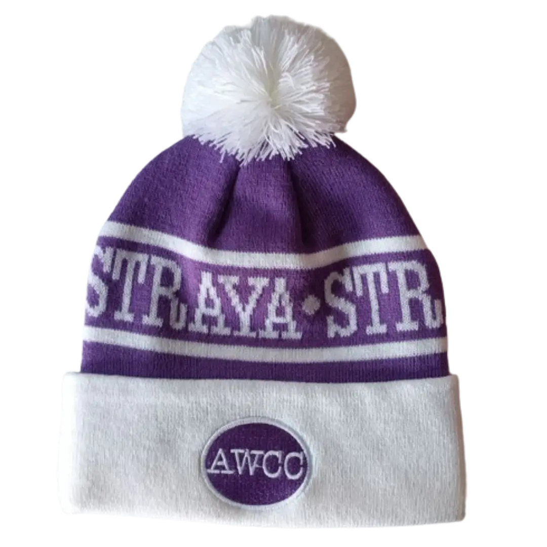 Straya Beanie - Purple Aus Wild Clothing Co