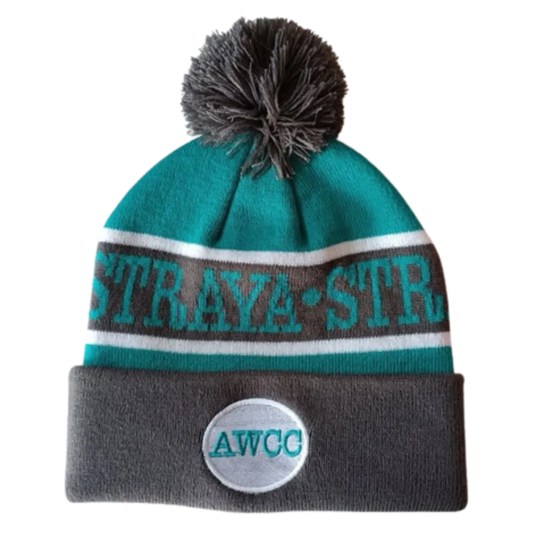 Straya Beanie - Turquoise Aus Wild Clothing Co