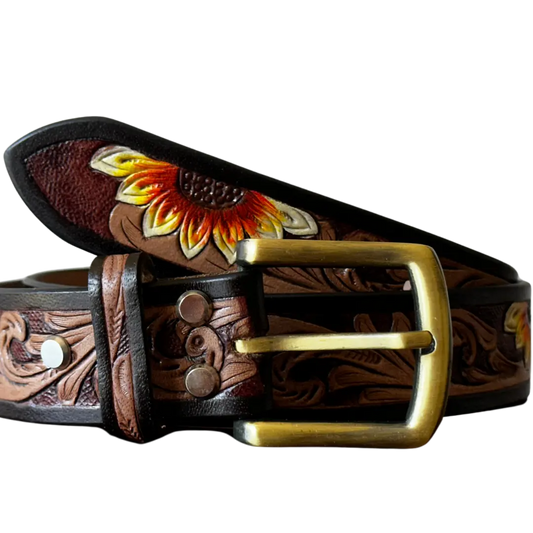 Sunflower Bloom Belt Aus Wild Clothing Co