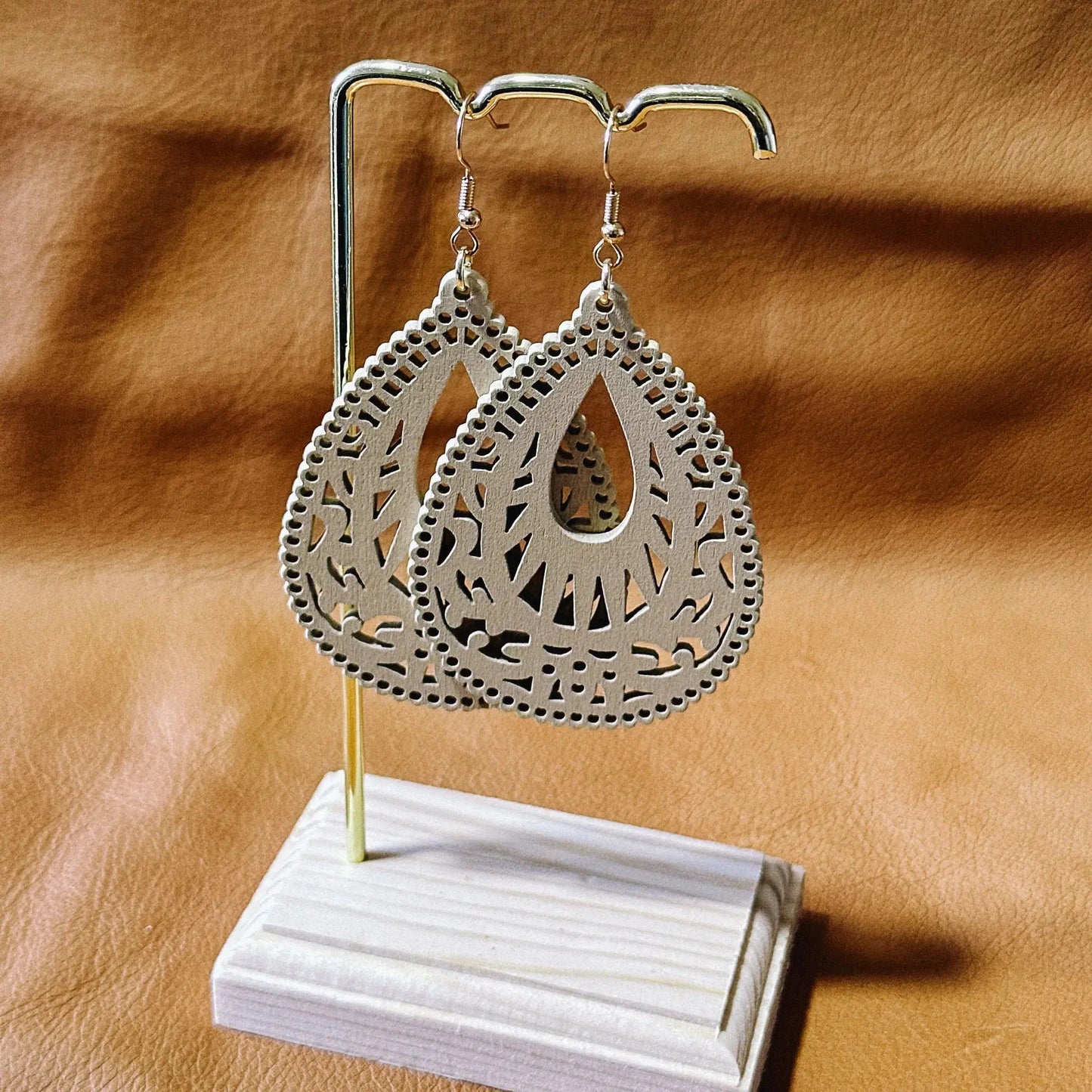 Tear Drop Dangle Earrings by Aus Wild Clothing Co