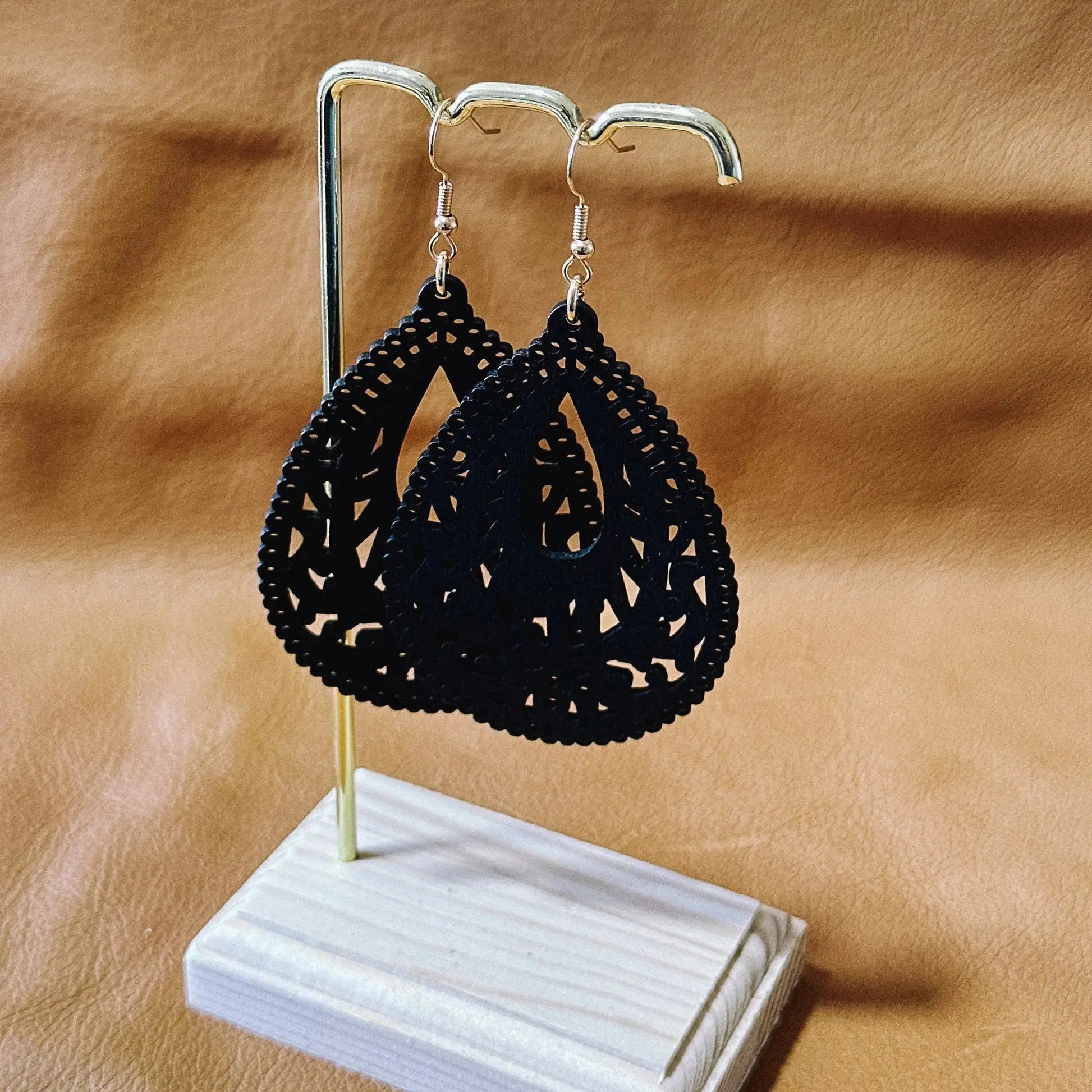 Tear Drop Dangle Earrings by Aus Wild Clothing Co