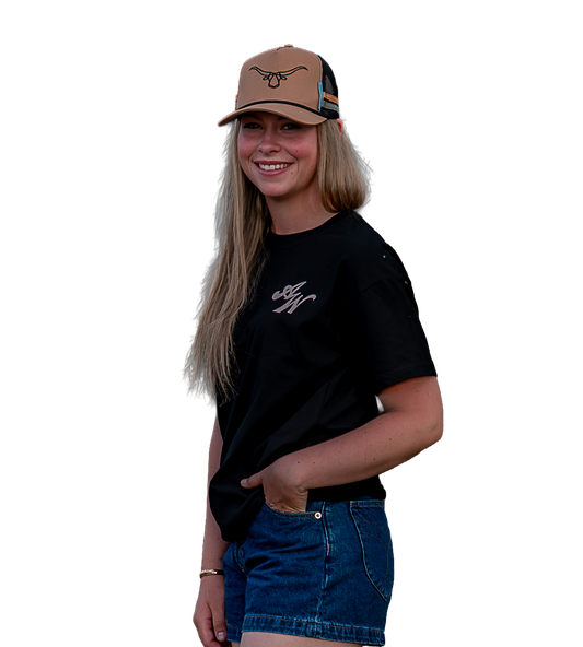 Tenterfield T-Shirt - Black Aus Wild Clothing Co