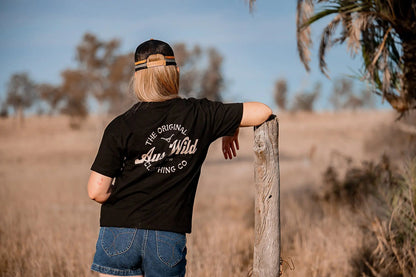 Tenterfield T-Shirt - Black Aus Wild Clothing Co
