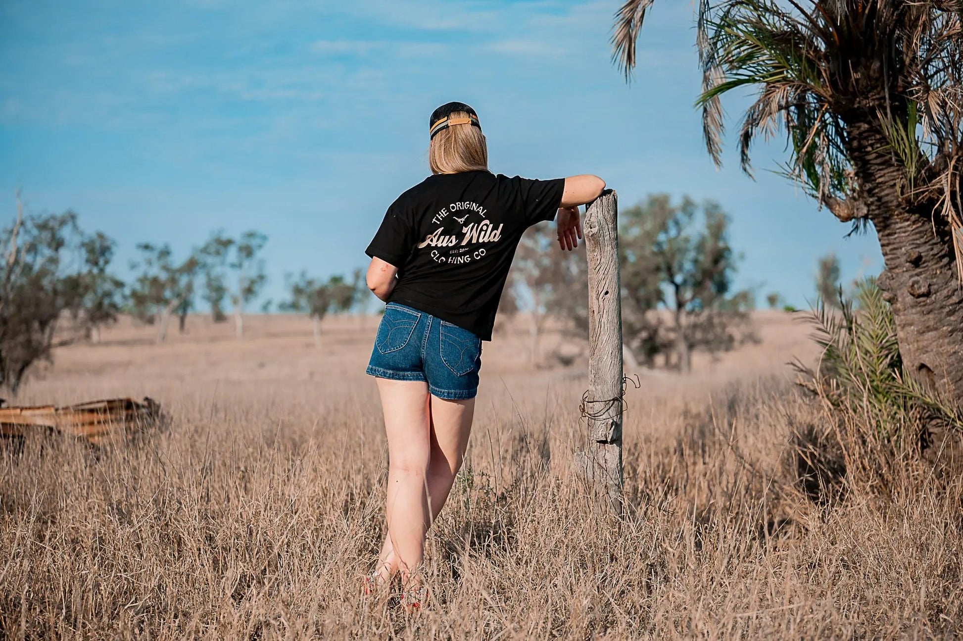 Tenterfield T-Shirt - Black Aus Wild Clothing Co