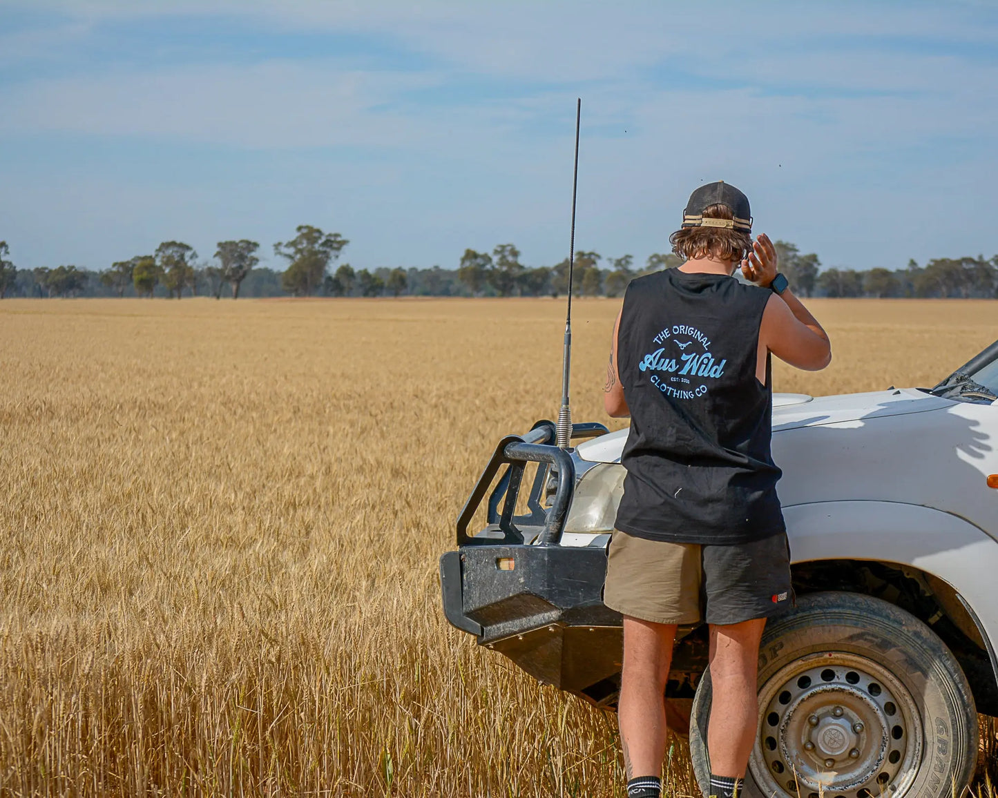 Tenterfield Tank - Black Aus Wild Clothing Co