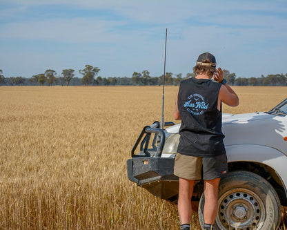 Tenterfield Tank - Black Aus Wild Clothing Co