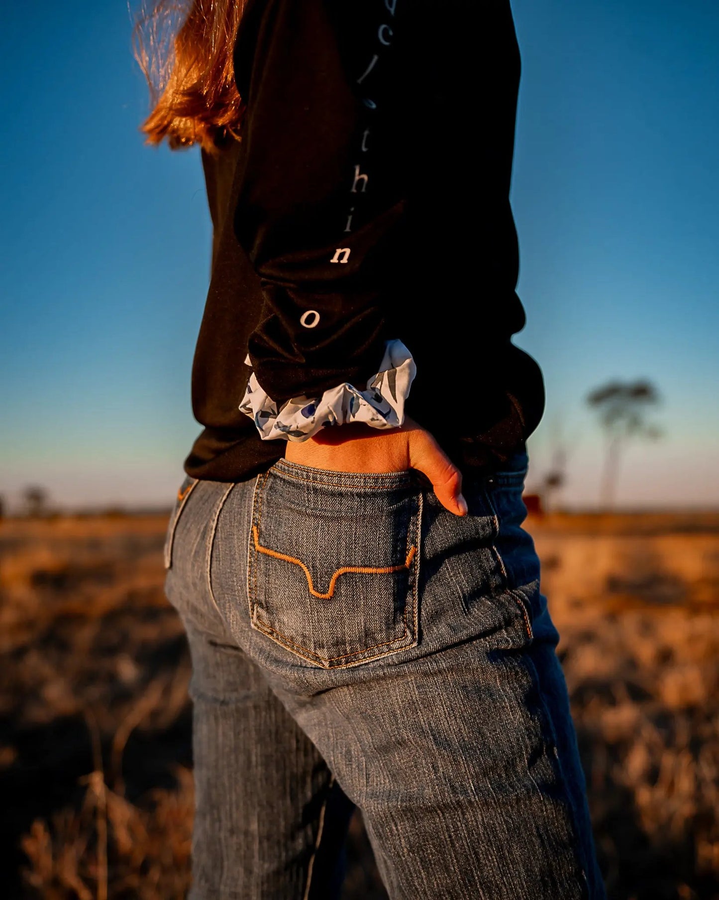 The Wildflower Ridge Scrunchie Aus Wild Clothing Co