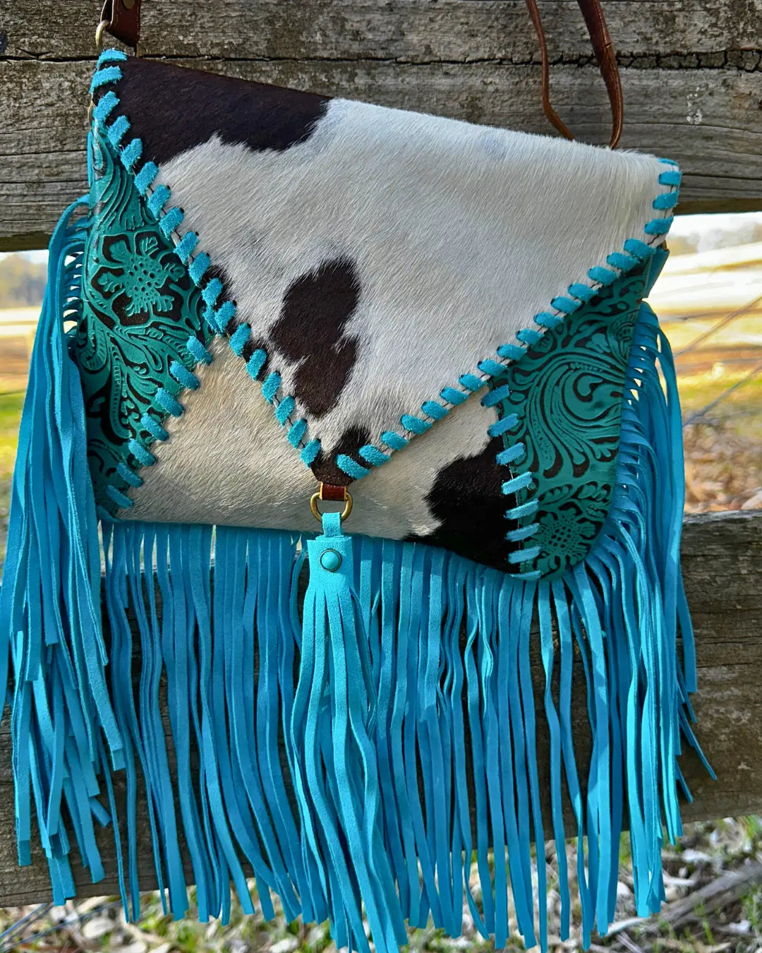 Turquoise Tassels Bag Aus Wild Clothing Co