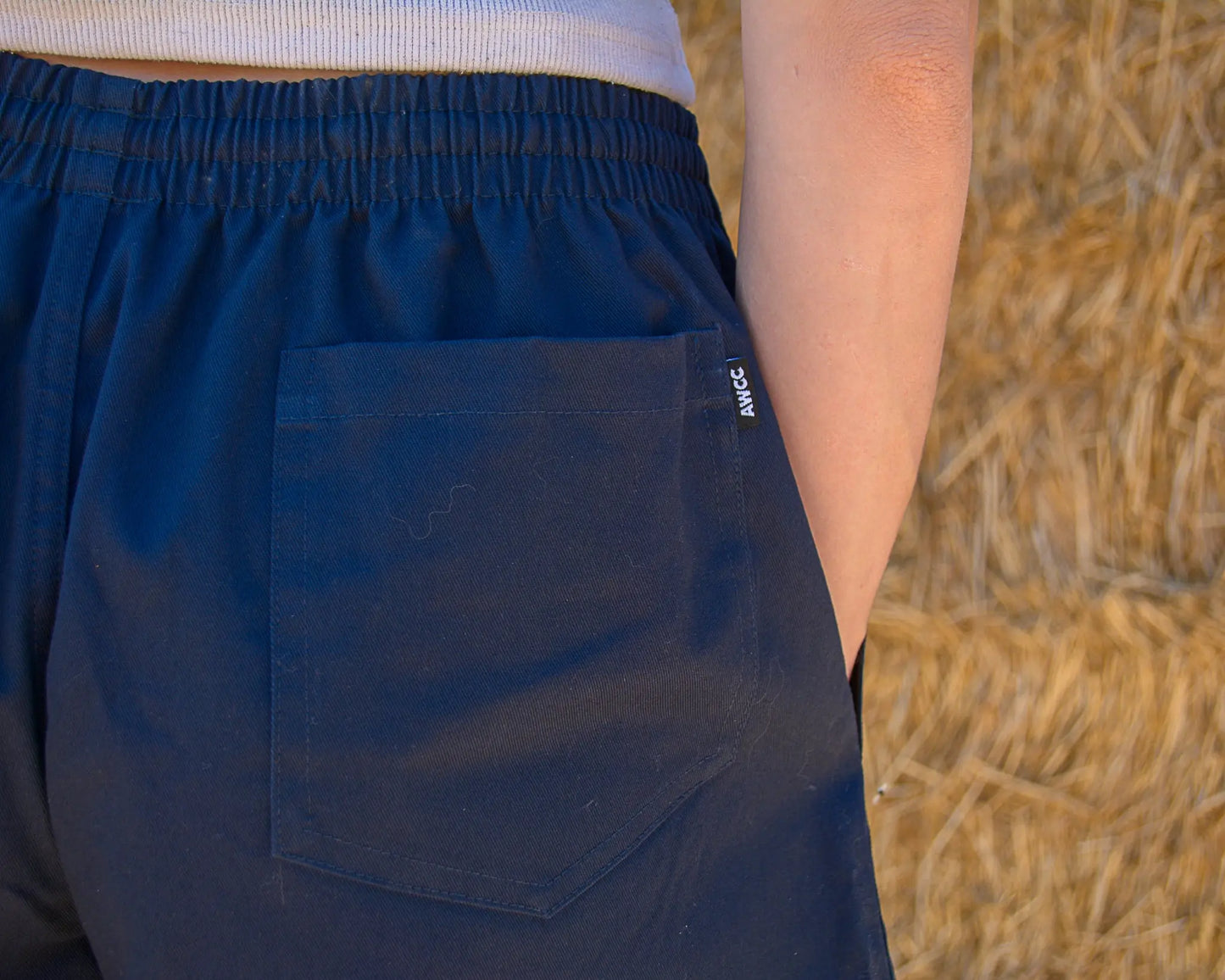 Walgett Rugger Shorts - Blue Aus Wild Clothing Co