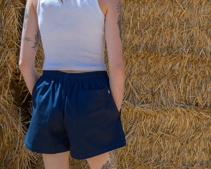 Walgett Rugger Shorts - Blue Aus Wild Clothing Co