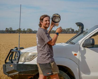 Watagans T-Shirt - Patrol Life - Charcoal Aus Wild Clothing Co